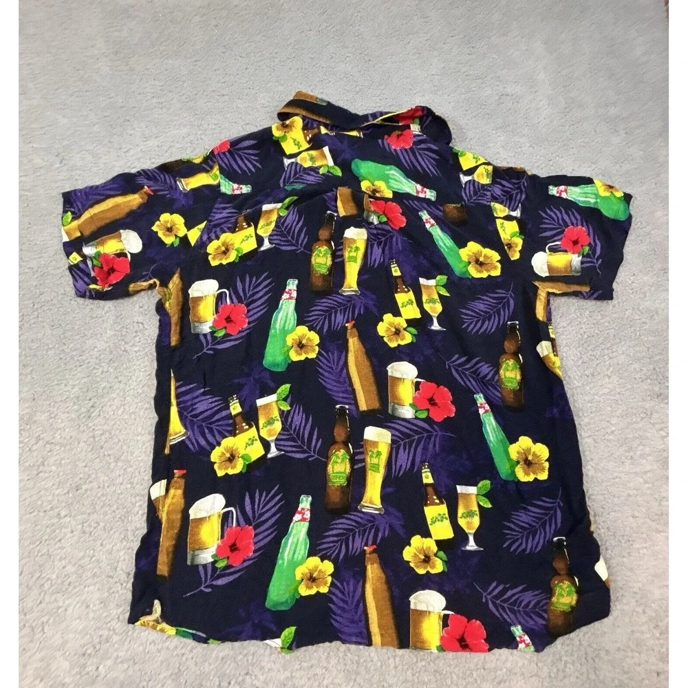 Junction West Shirt Men  Size Medium  Beer Bootle Short‎ Sleeve 2019 Adult
